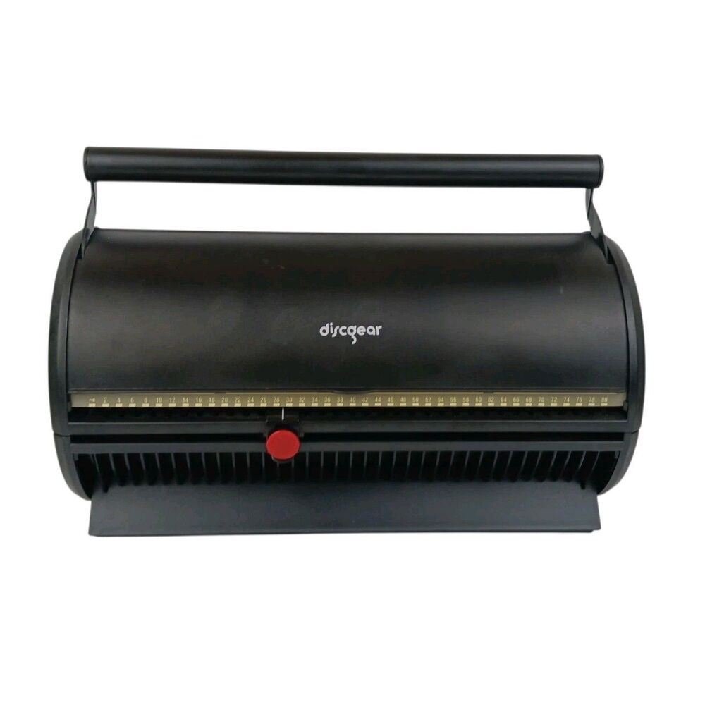 Discgear Disc Zen Selector 80 Disc Storage Case 90's  Black Round Holder